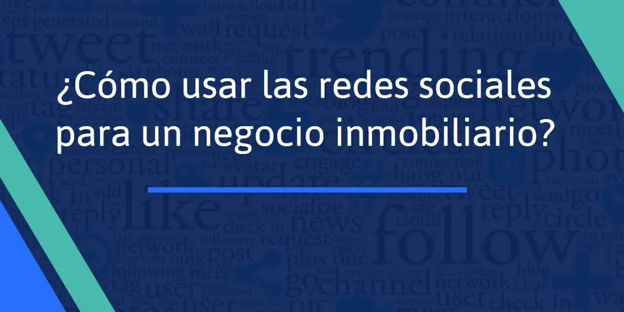 redes sociales inmobiliaria